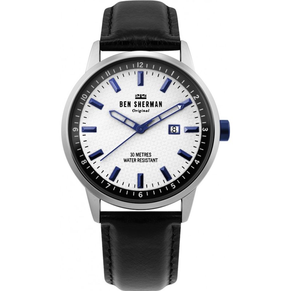 Black Leather Watch - ventzia