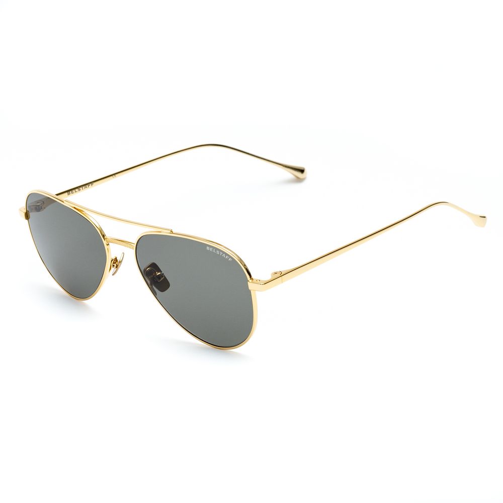 Brown Stainless Steel Sunglasses - ventzia