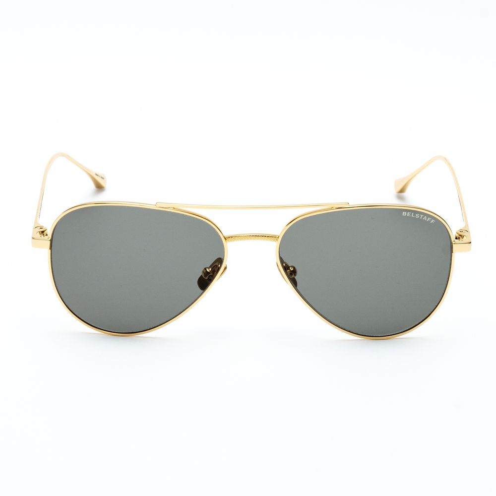 Brown Stainless Steel Sunglasses - ventzia