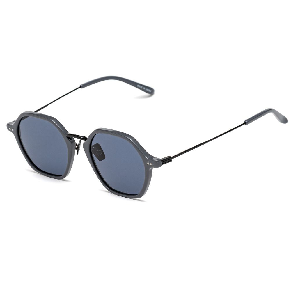 Gray Stainless Steel Sunglasses - ventzia
