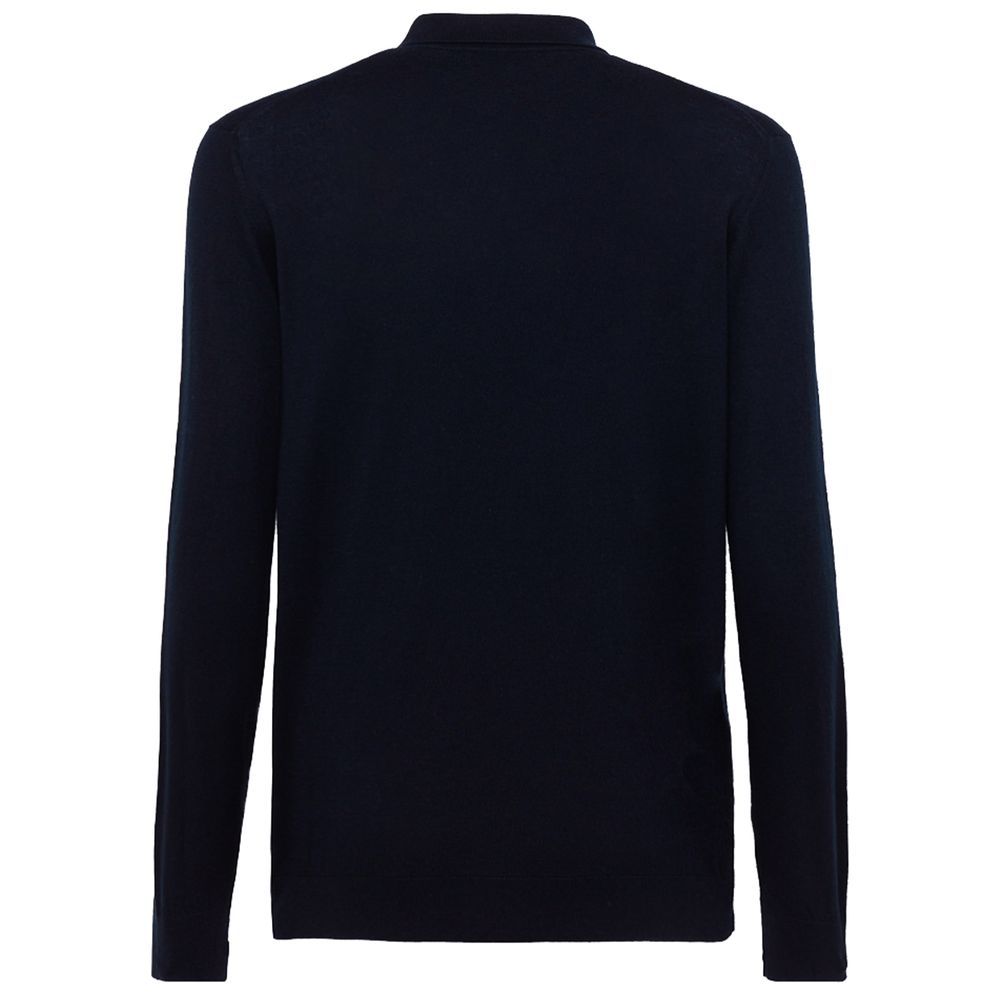 Blue Cotton Shirt - ventzia