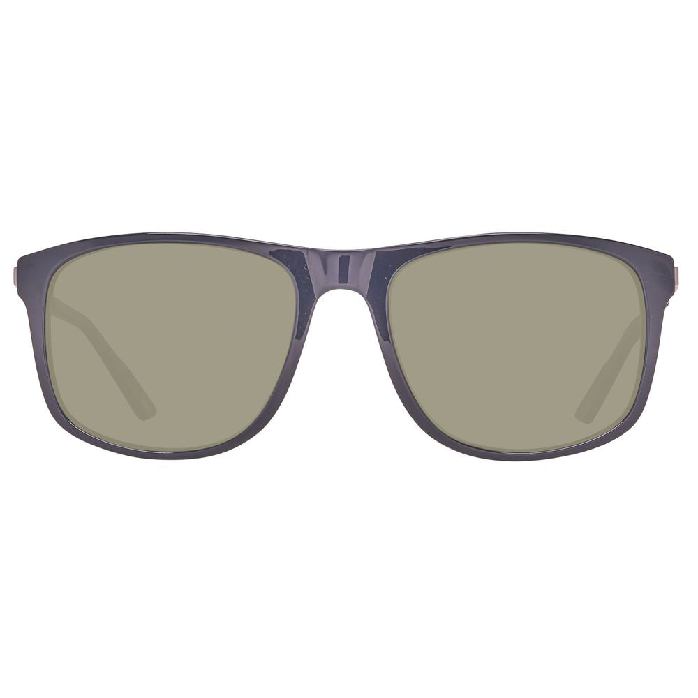 Black Plastic Sunglasses - ventzia