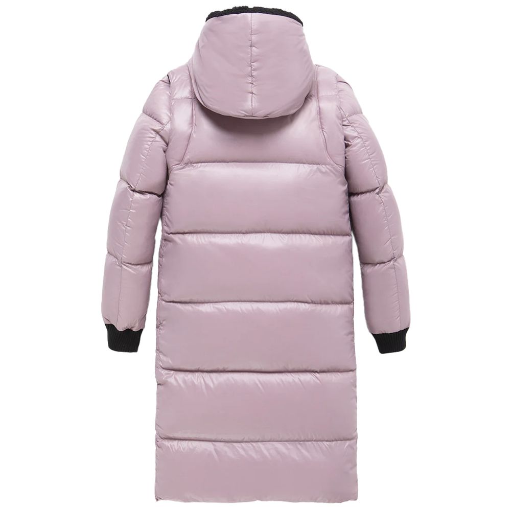 Pink Nylon Jackets & Coat - ventzia
