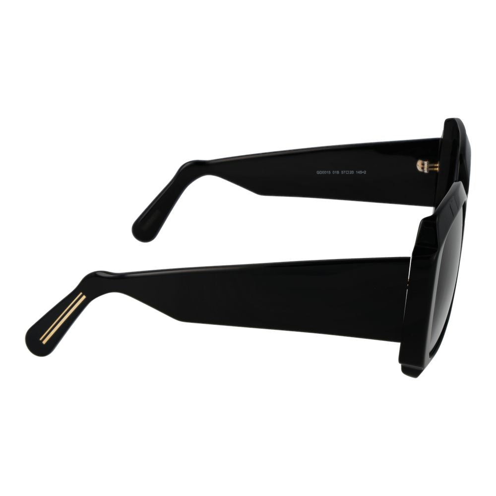 Black Unisex Sunglasses - ventzia
