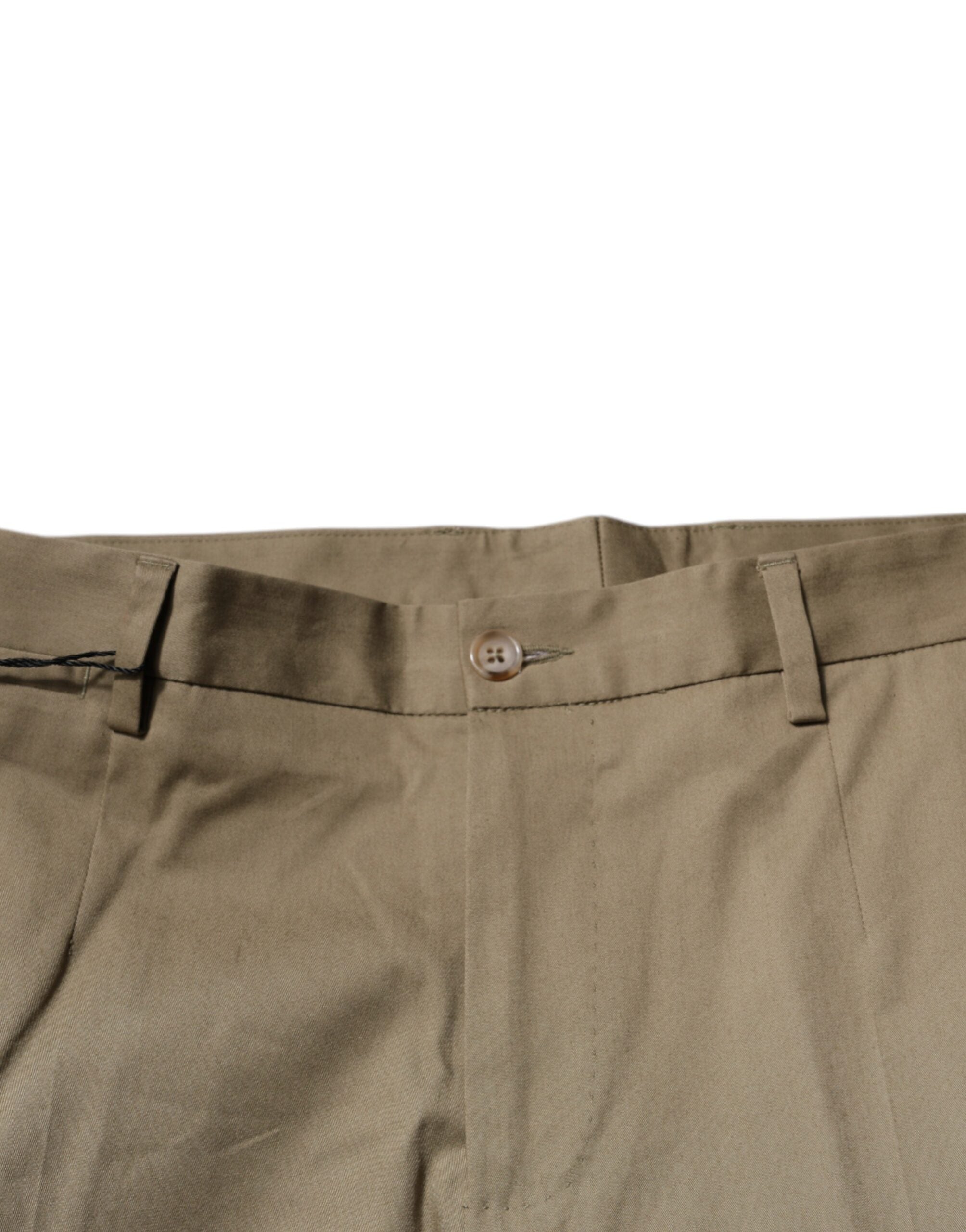 Brown Logo Men Casual Tapered Pants - ventzia