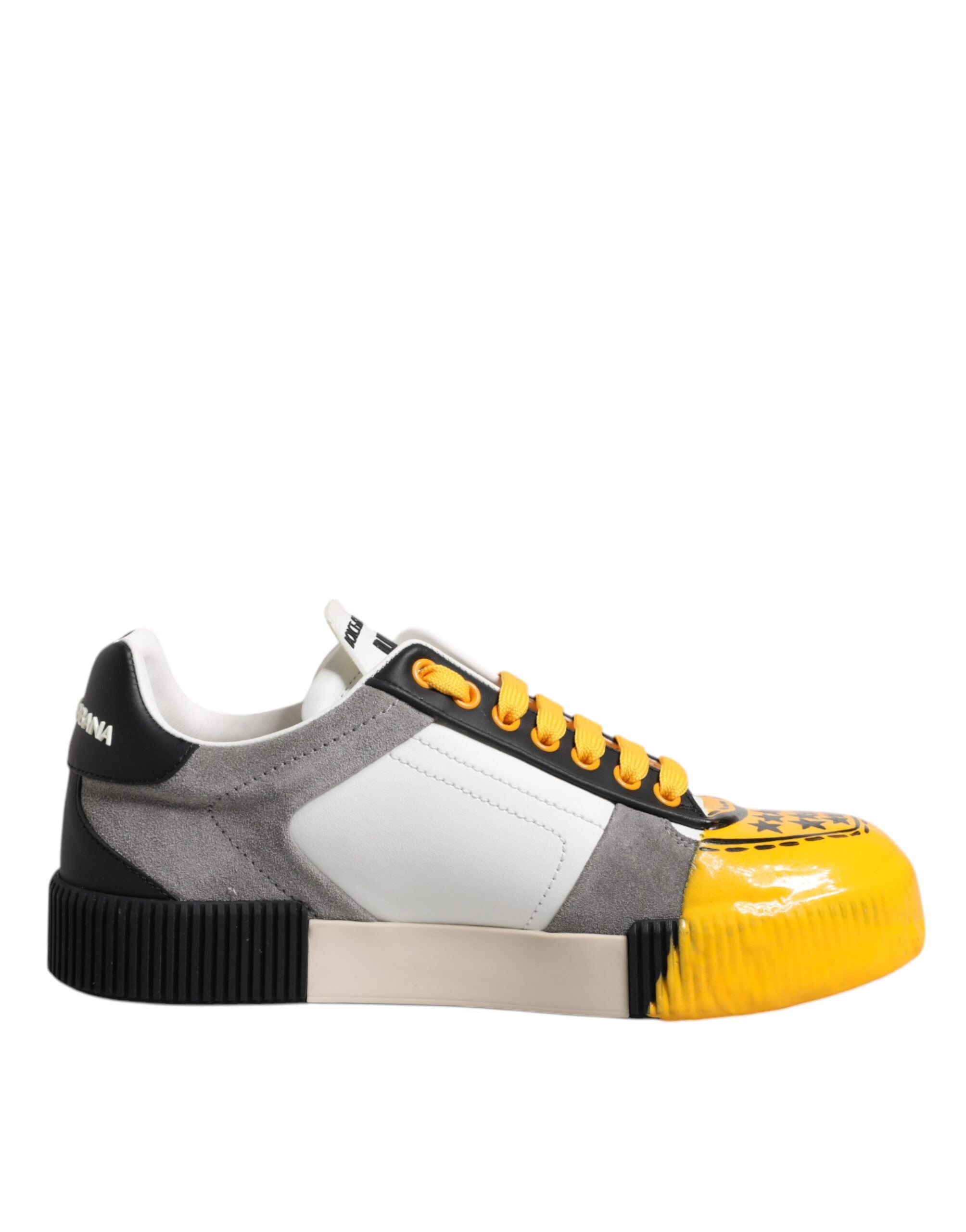 Multicolor Leather DNA Low Top Sneakers Shoes - ventzia