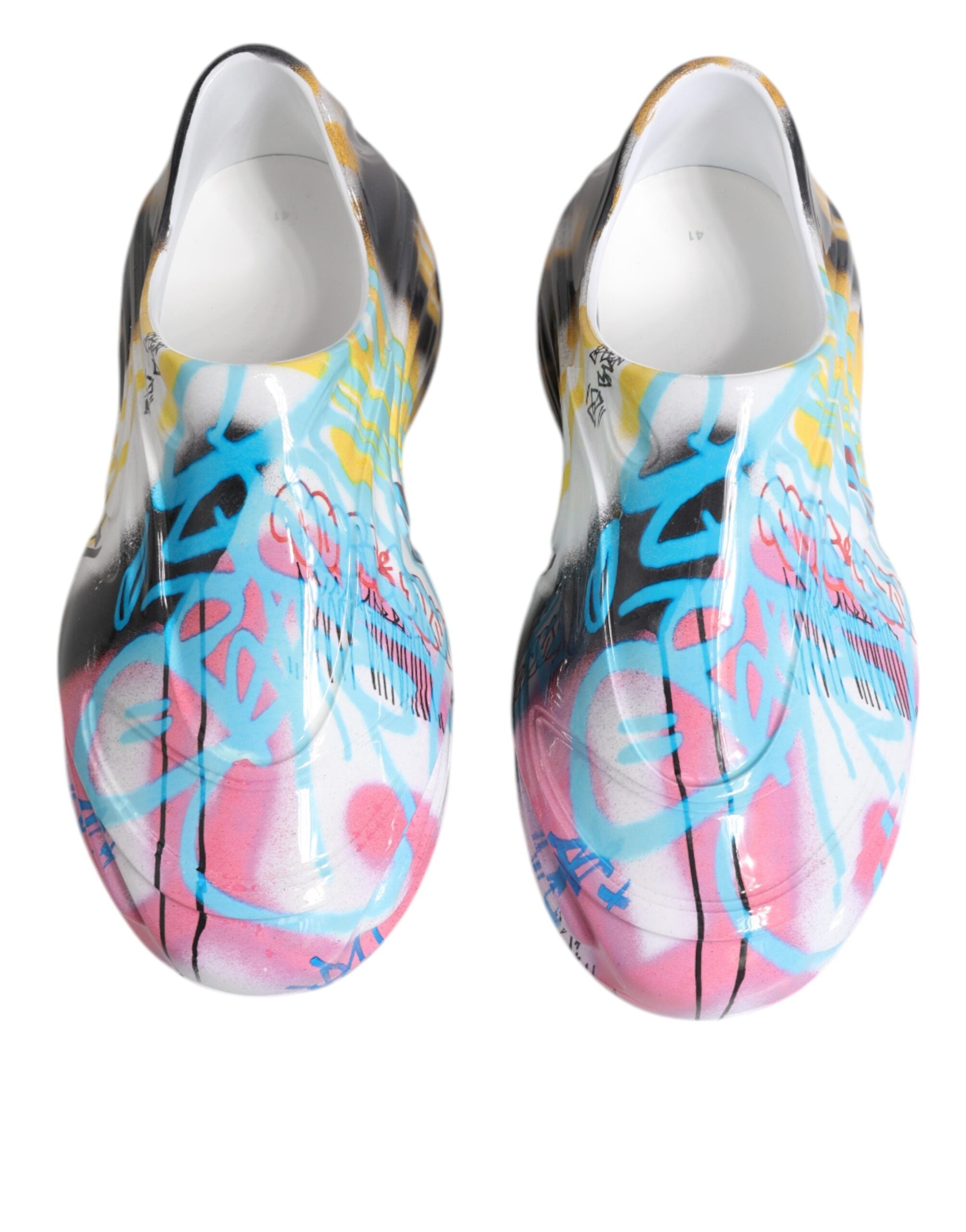 Multicolor Graffiti Daymaster Sneakers Shoes - ventzia
