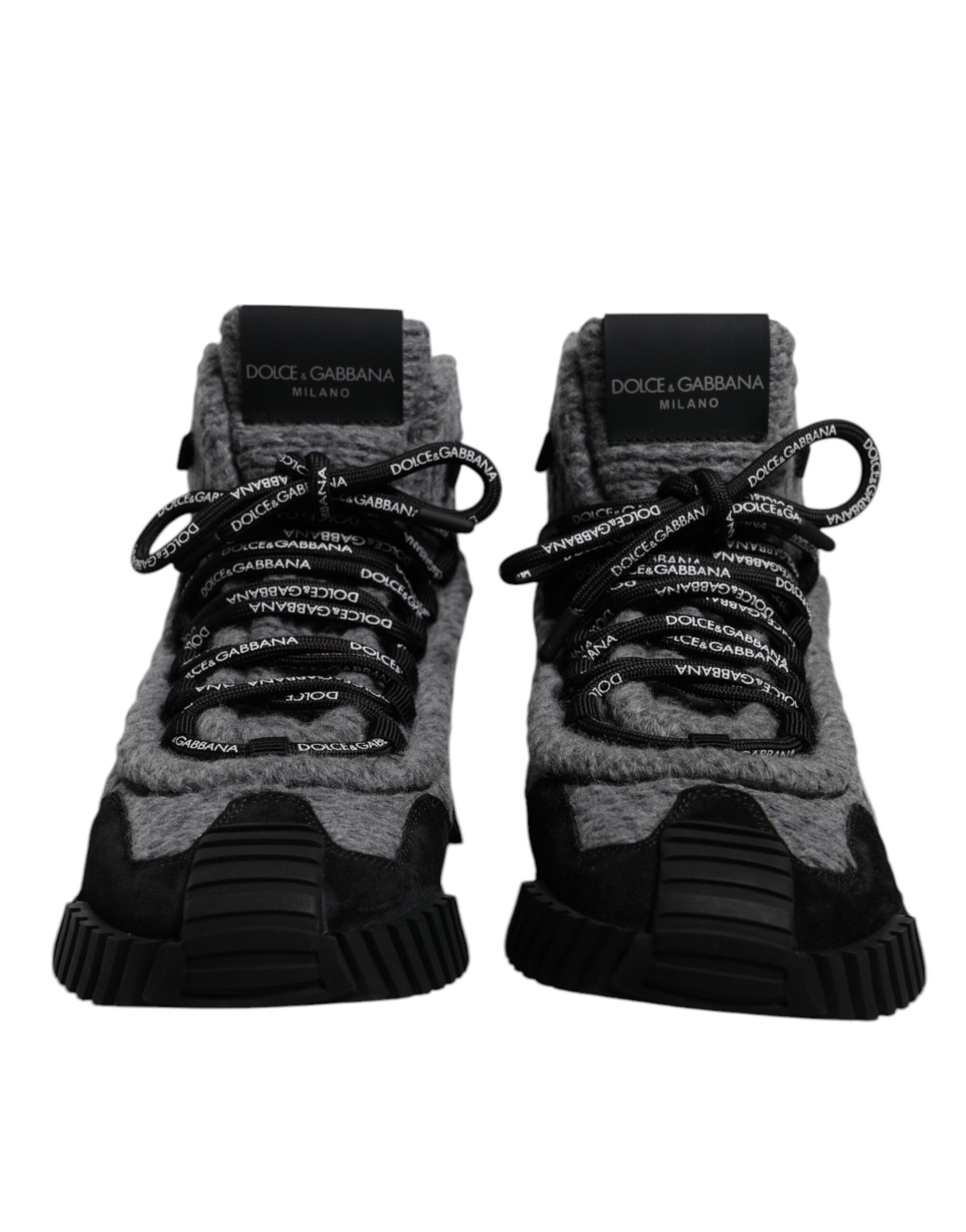 Gray Black NS1 High Top Boots Sneakers Shoes - ventzia