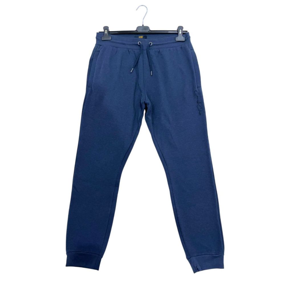 Blue Polyester Women Sport Pant - ventzia