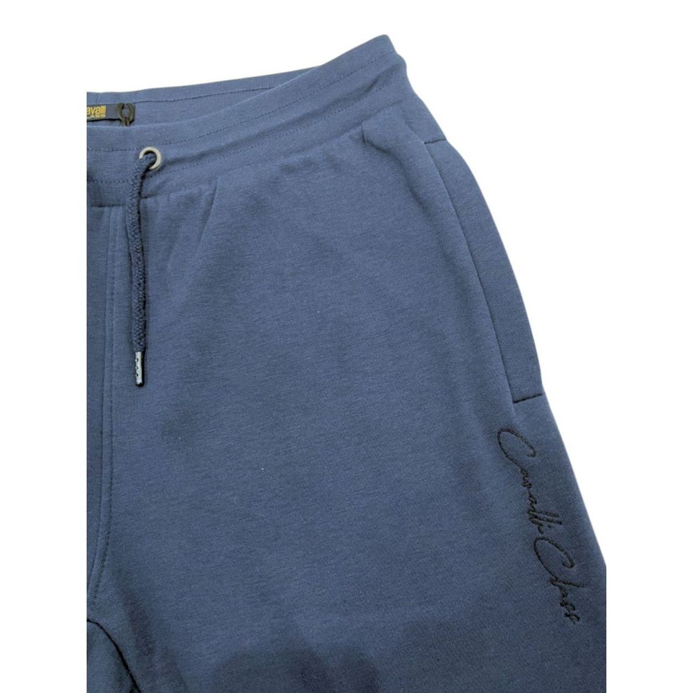 Blue Polyester Women Sport Pant - ventzia