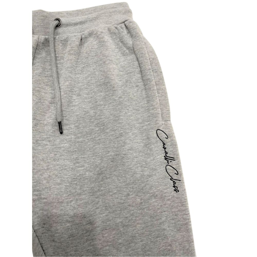 Gray Polyester Women Pants - ventzia