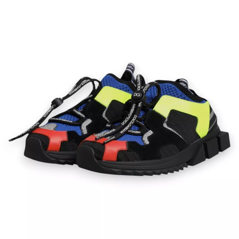 Multicolor Mesh Sorrento Trekking Sneakers Shoes - ventzia