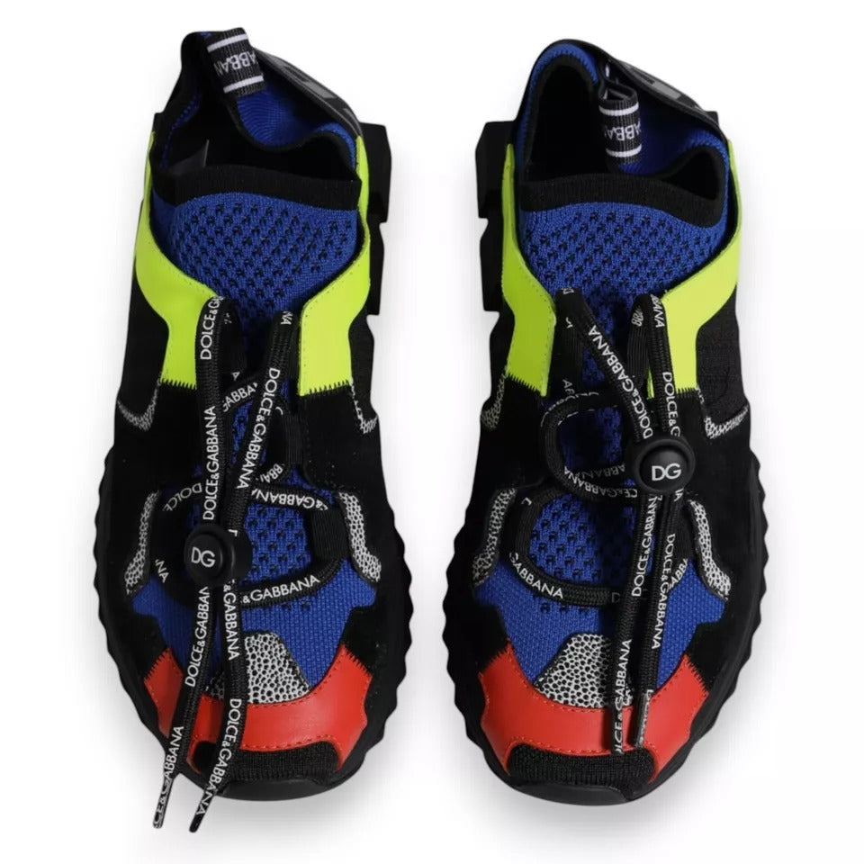 Multicolor Mesh Sorrento Trekking Sneakers Shoes - ventzia