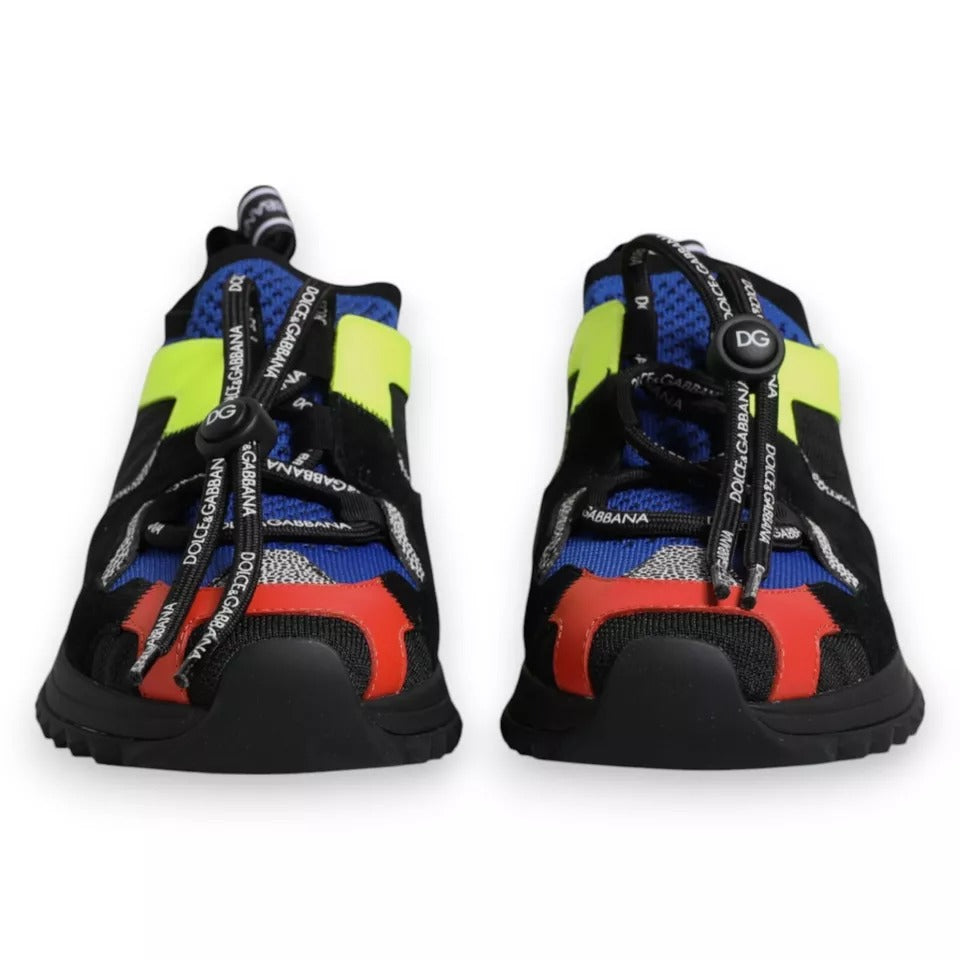 Multicolor Mesh Sorrento Trekking Sneakers Shoes - ventzia