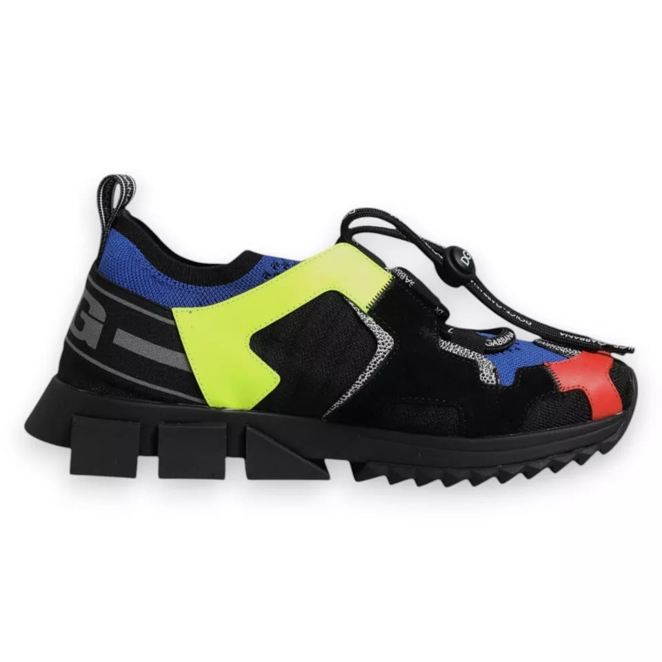 Multicolor Mesh Sorrento Trekking Sneakers Shoes - ventzia