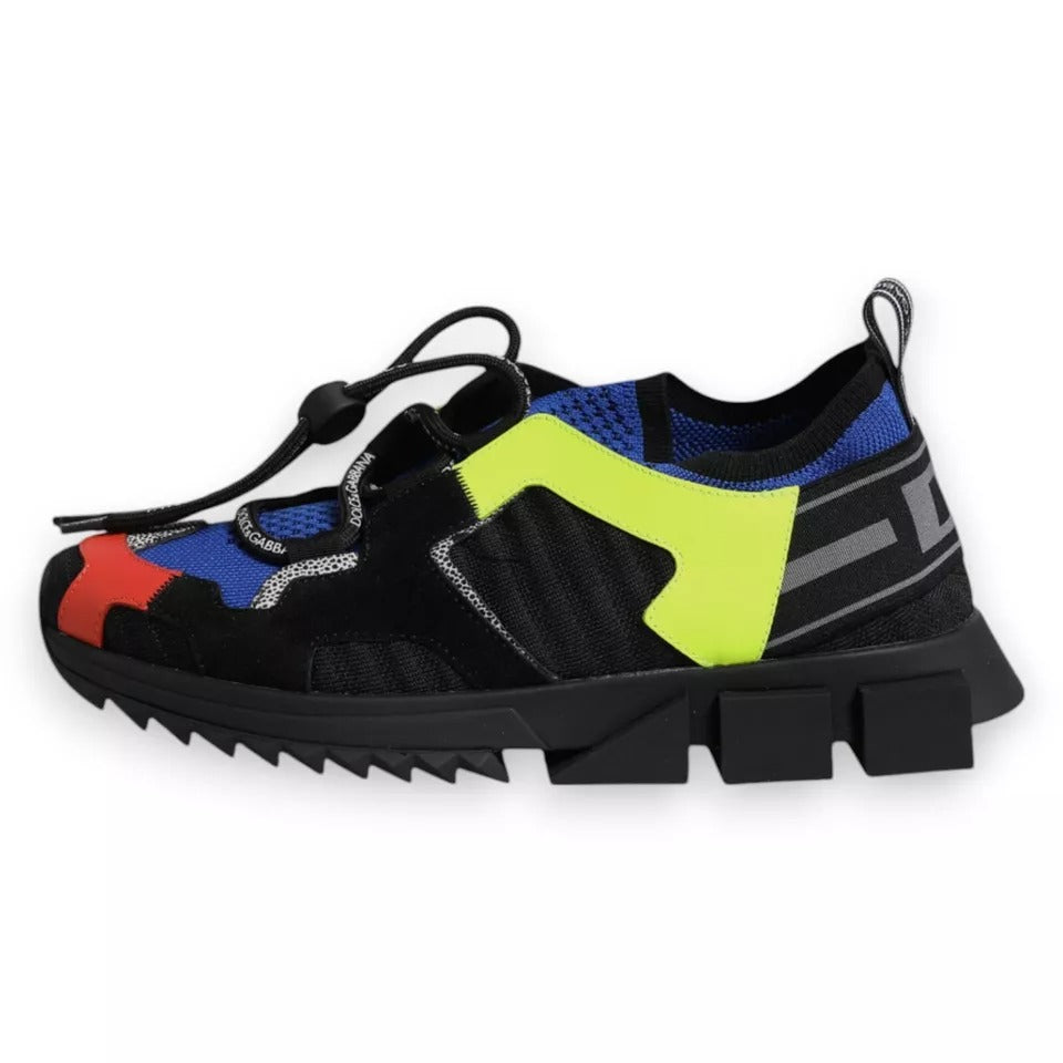 Multicolor Mesh Sorrento Trekking Sneakers Shoes - ventzia