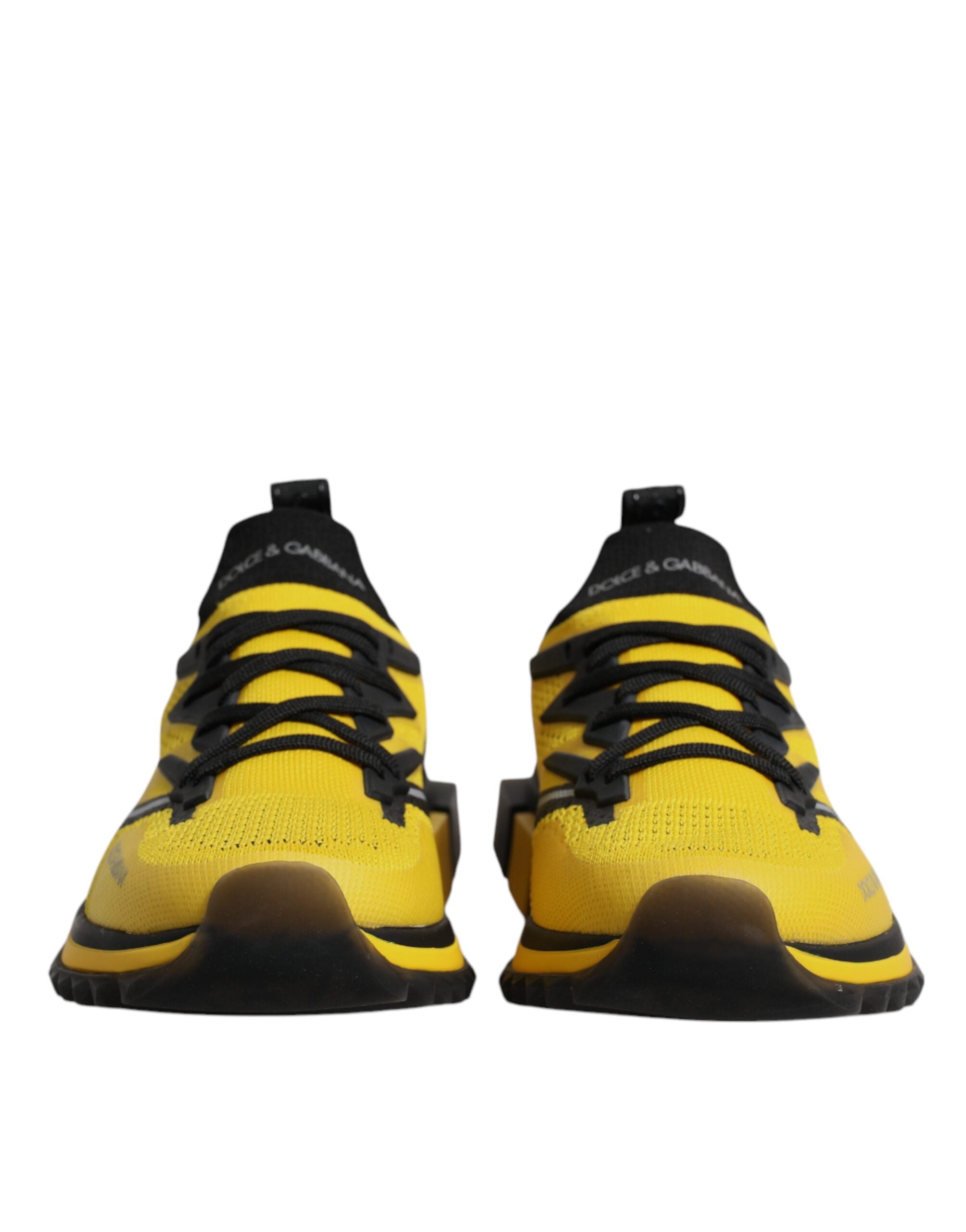 Yellow SORRENTO Sport Stretch Sneakers Shoes - ventzia