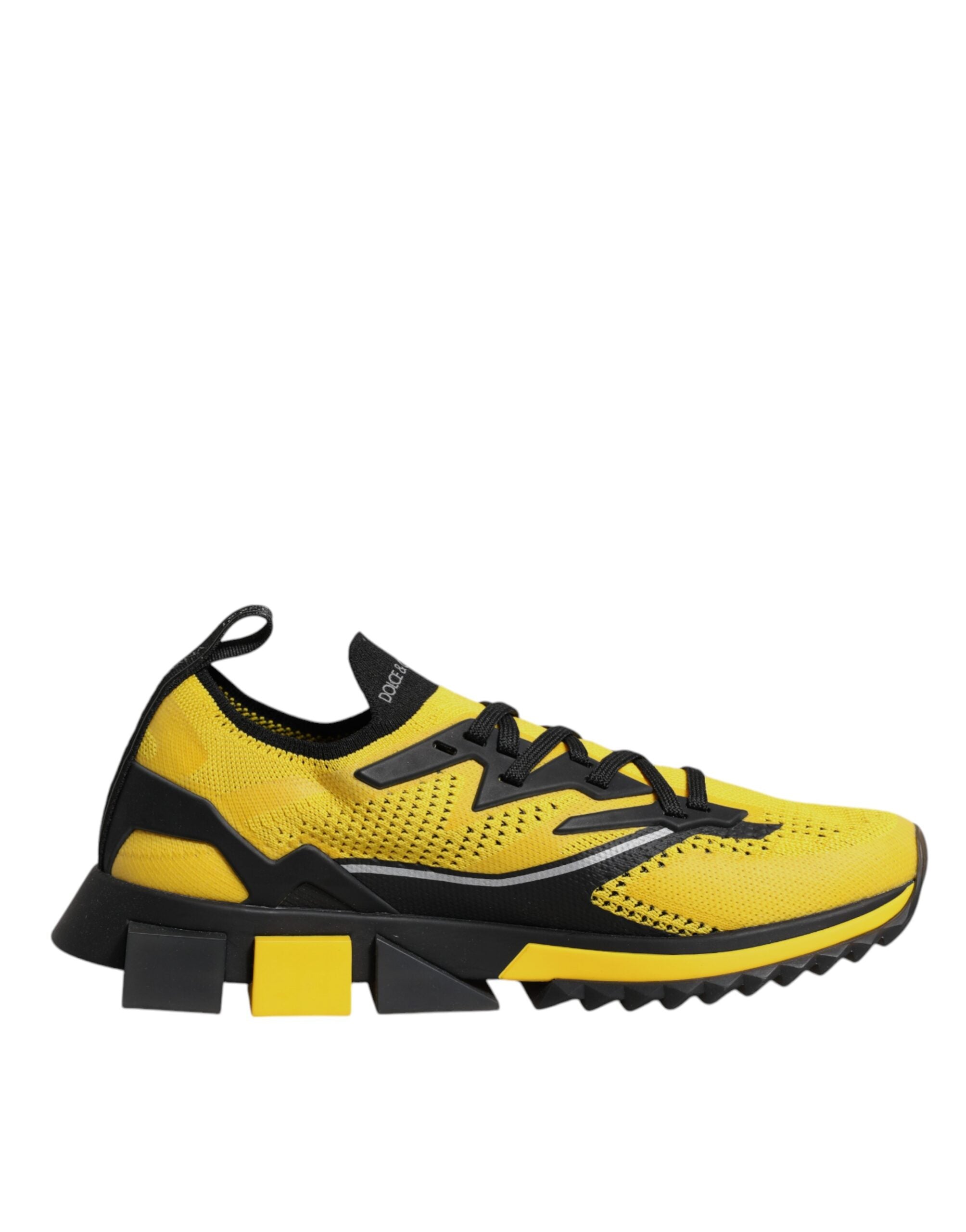 Yellow SORRENTO Sport Stretch Sneakers Shoes - ventzia