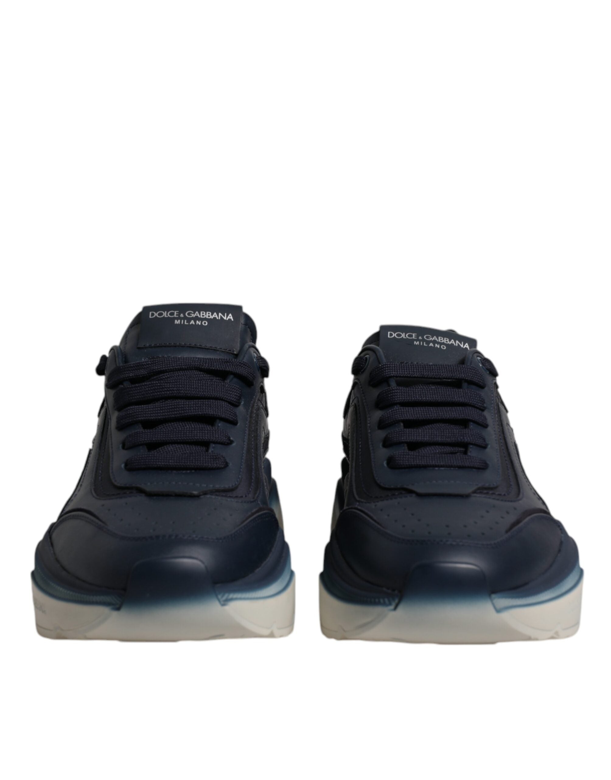 Navy Blue Daymaster Low Top Men Sneakers Shoes - ventzia
