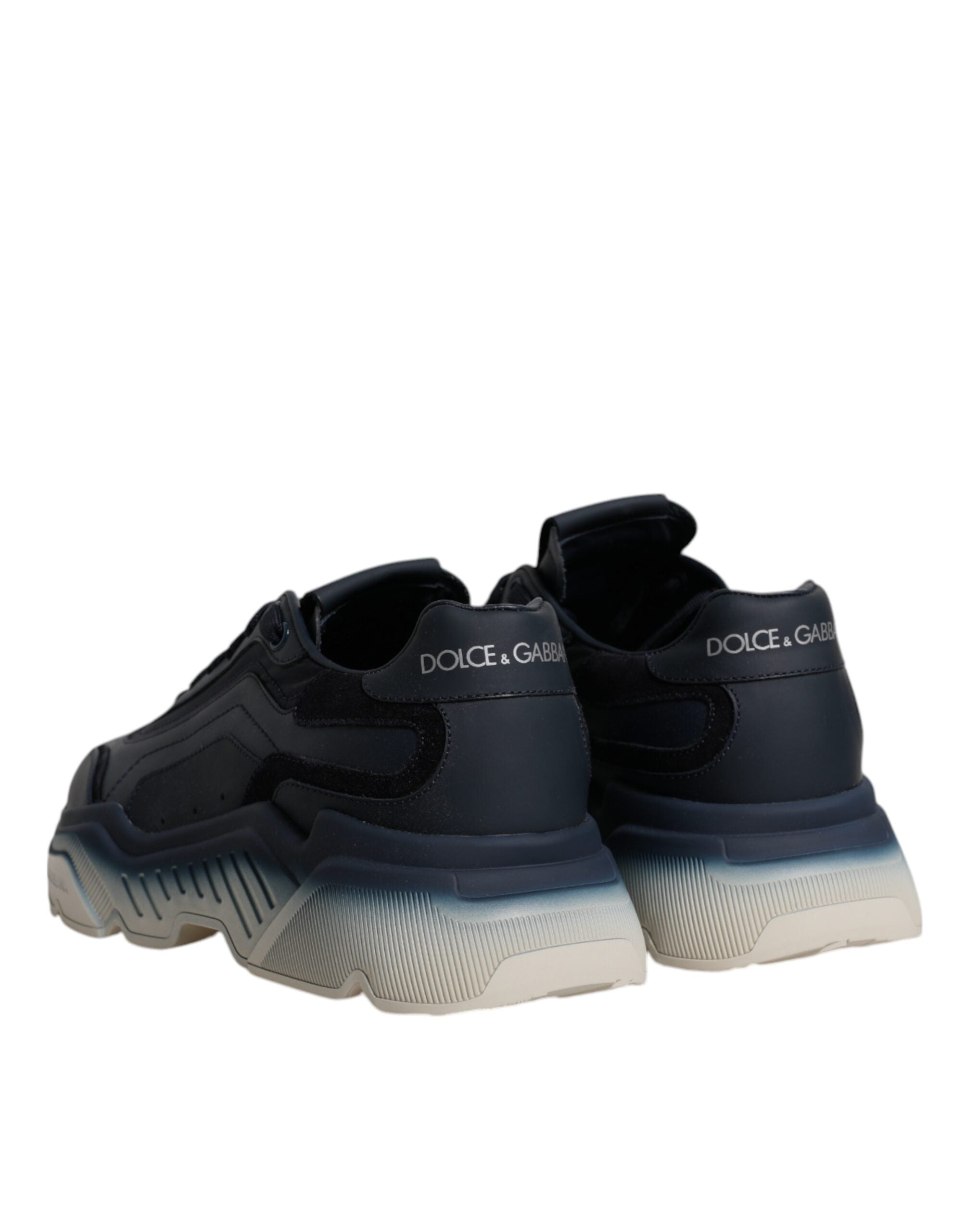 Navy Blue Daymaster Low Top Men Sneakers Shoes - ventzia