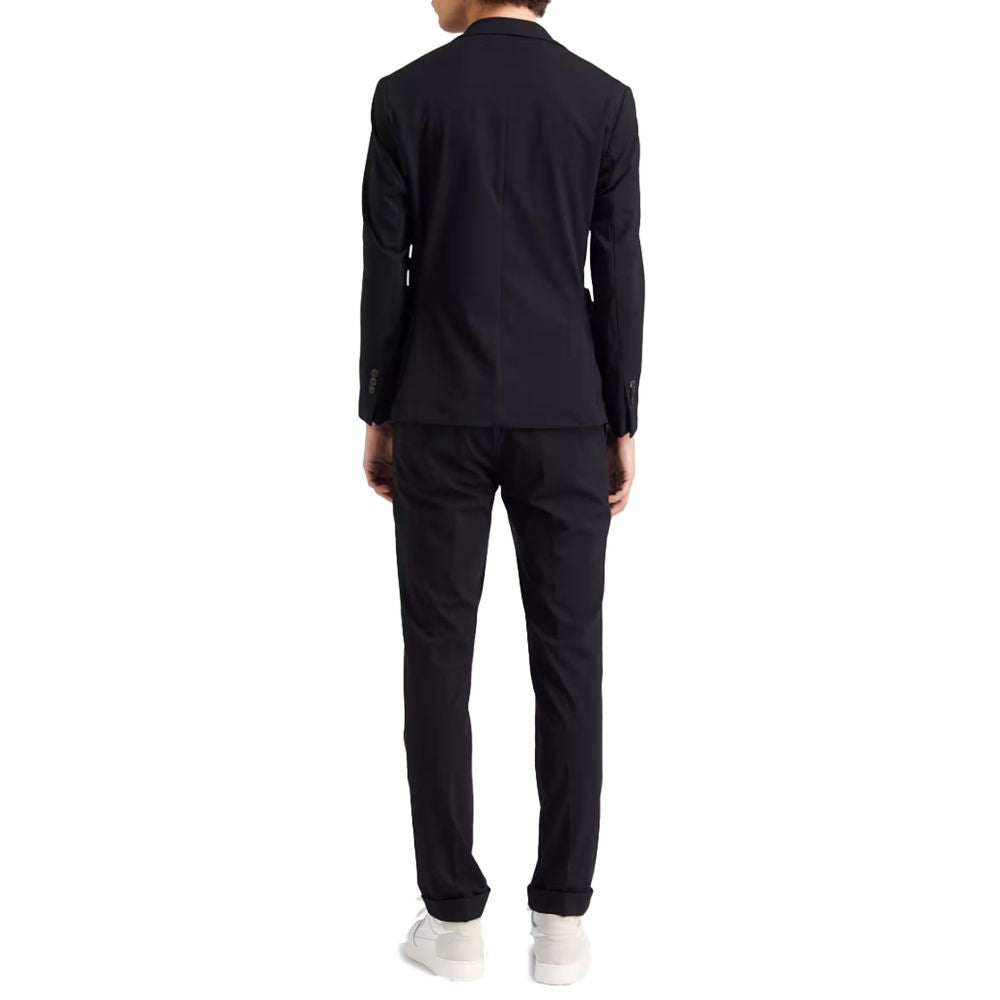 Blue Nylon Suit - ventzia
