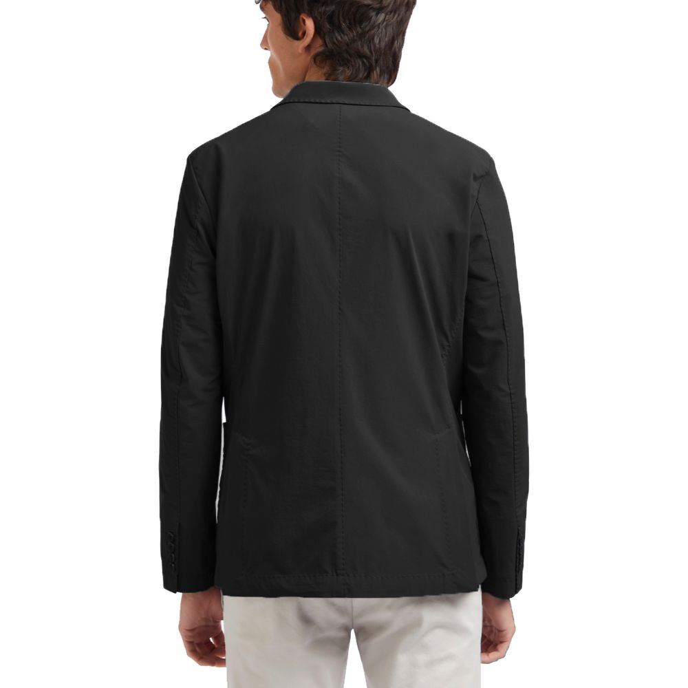 Black Polyamide Blazer - ventzia