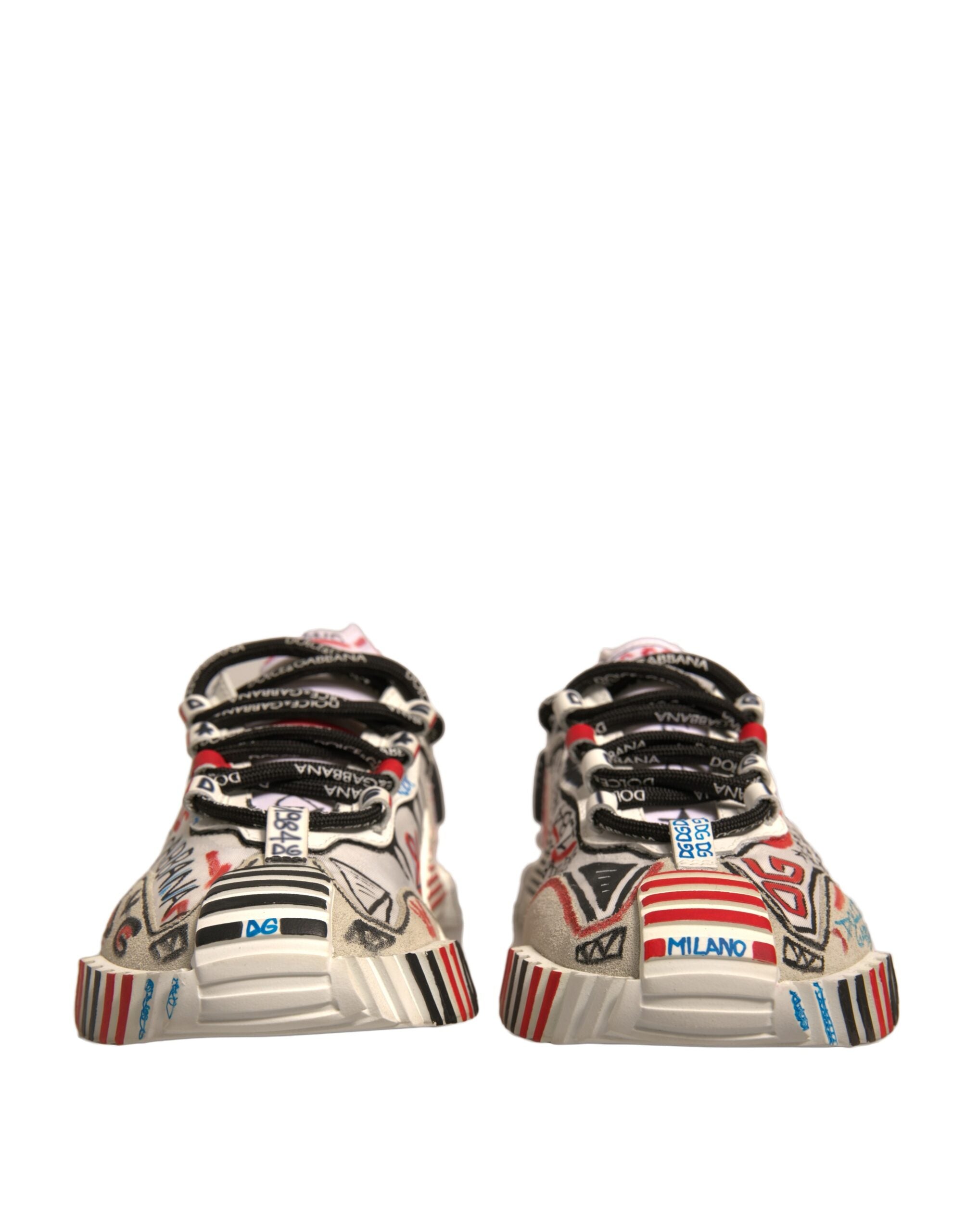 Multicolor Suede Fabric NS1 Sneakers Shoes - ventzia