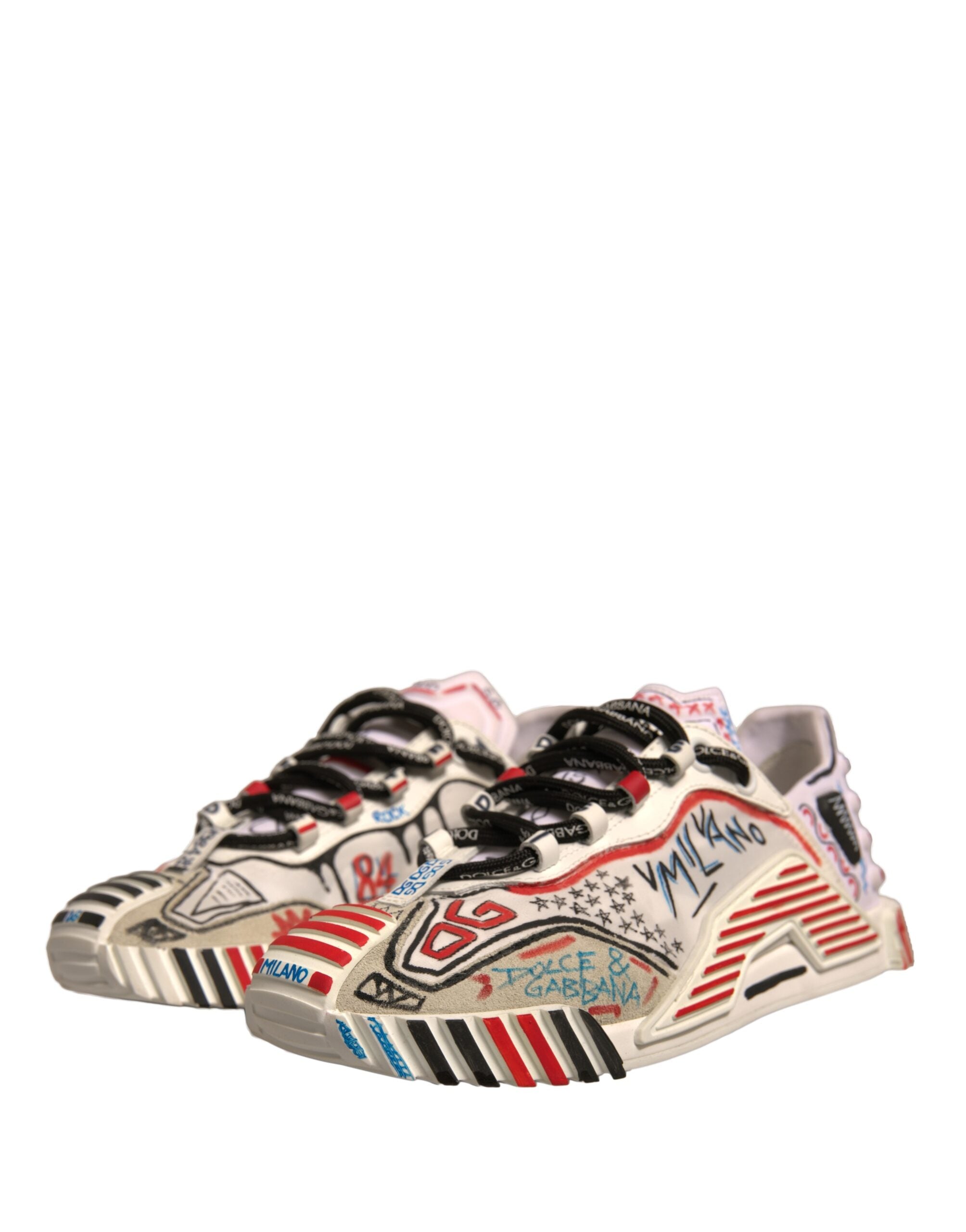 Multicolor Suede Fabric NS1 Sneakers Shoes - ventzia