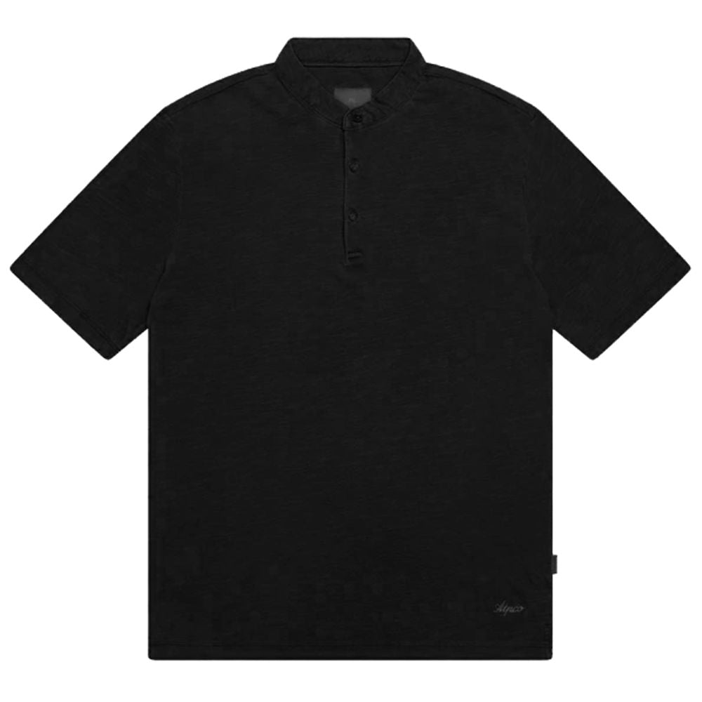 Black Cotton T-Shirt - ventzia