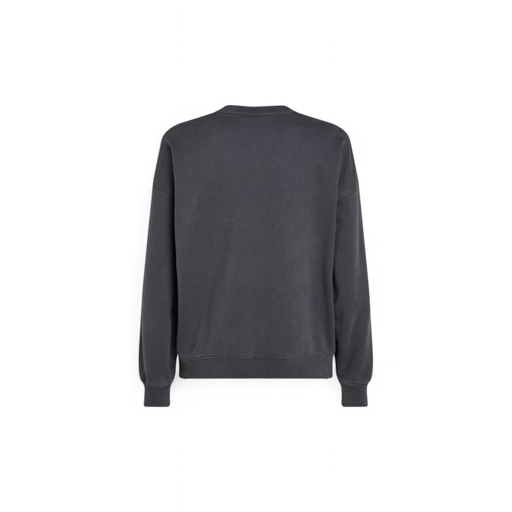 Gray Cotton Sweatshirt - ventzia