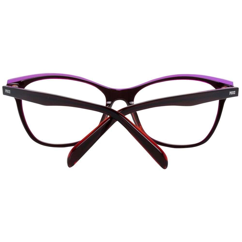 Burgundy Women Optical Frames - ventzia