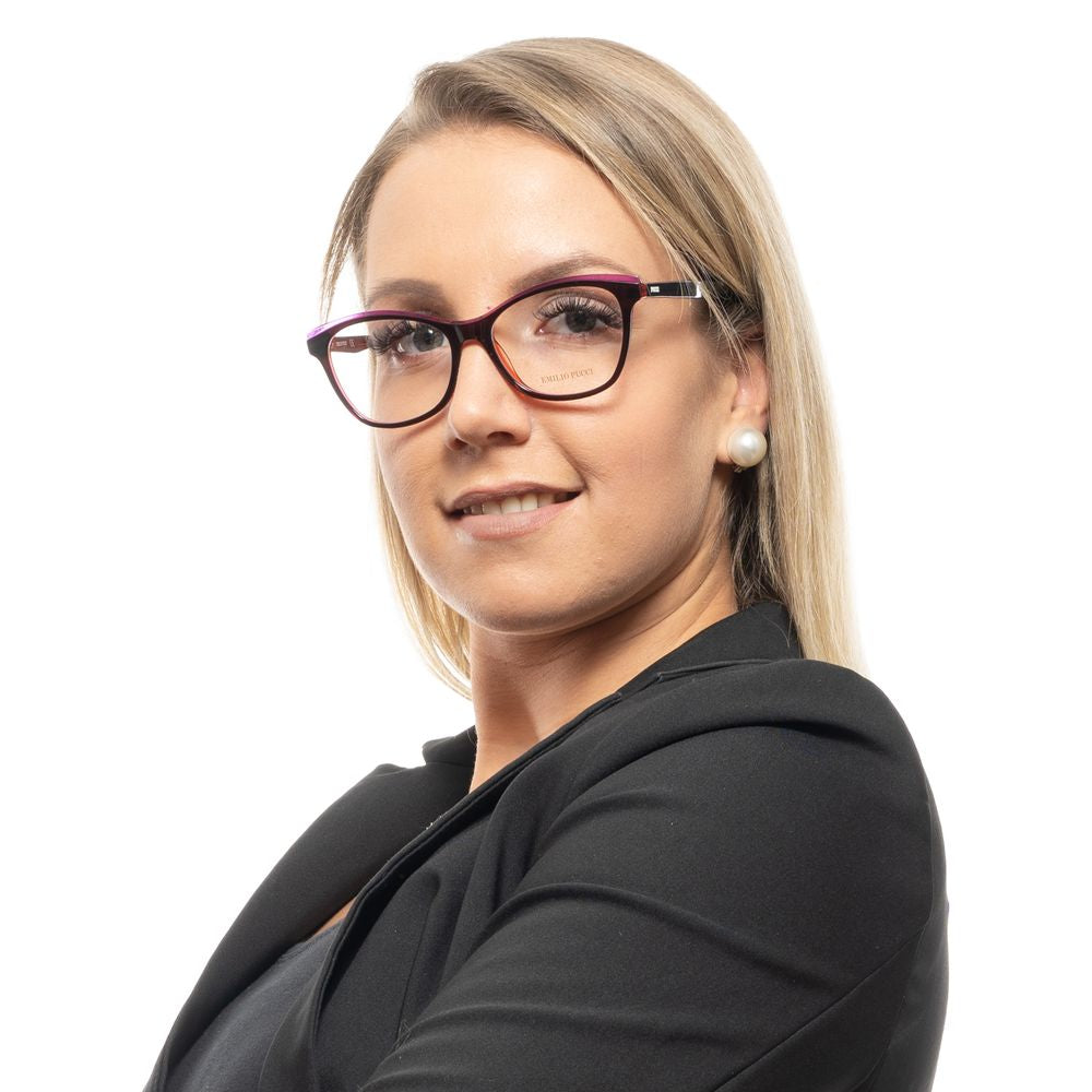 Burgundy Women Optical Frames - ventzia