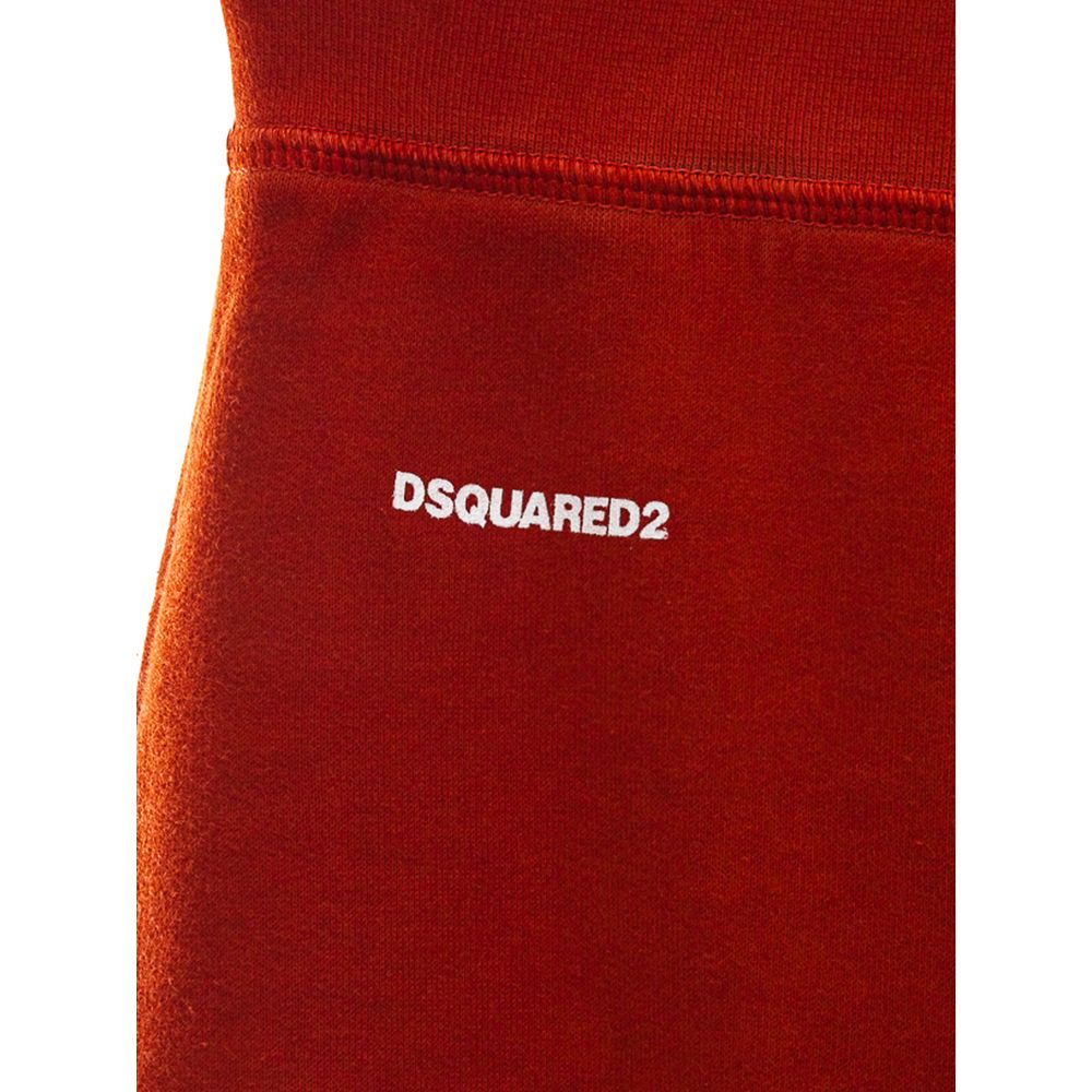 Red Cotton Flared Pant - ventzia