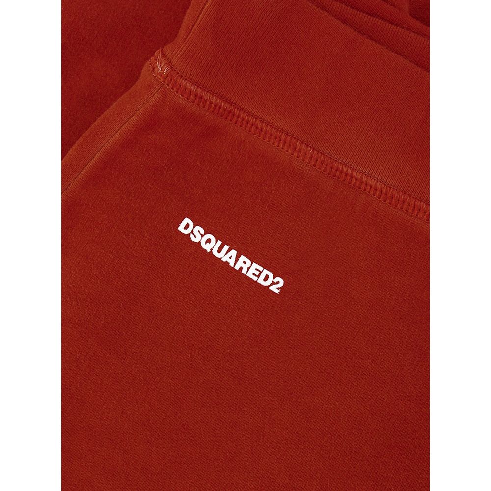 Red Cotton Flared Pant - ventzia
