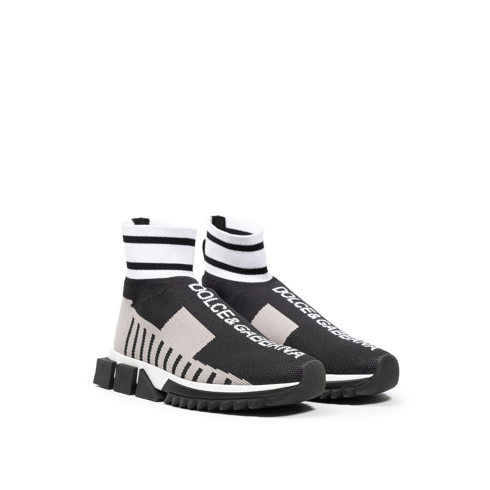 Black Fabric Sneaker - ventzia