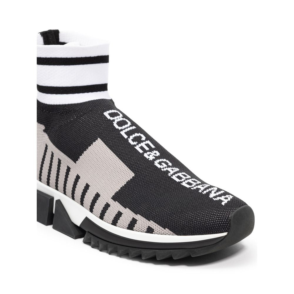 Black Fabric Sneaker - ventzia