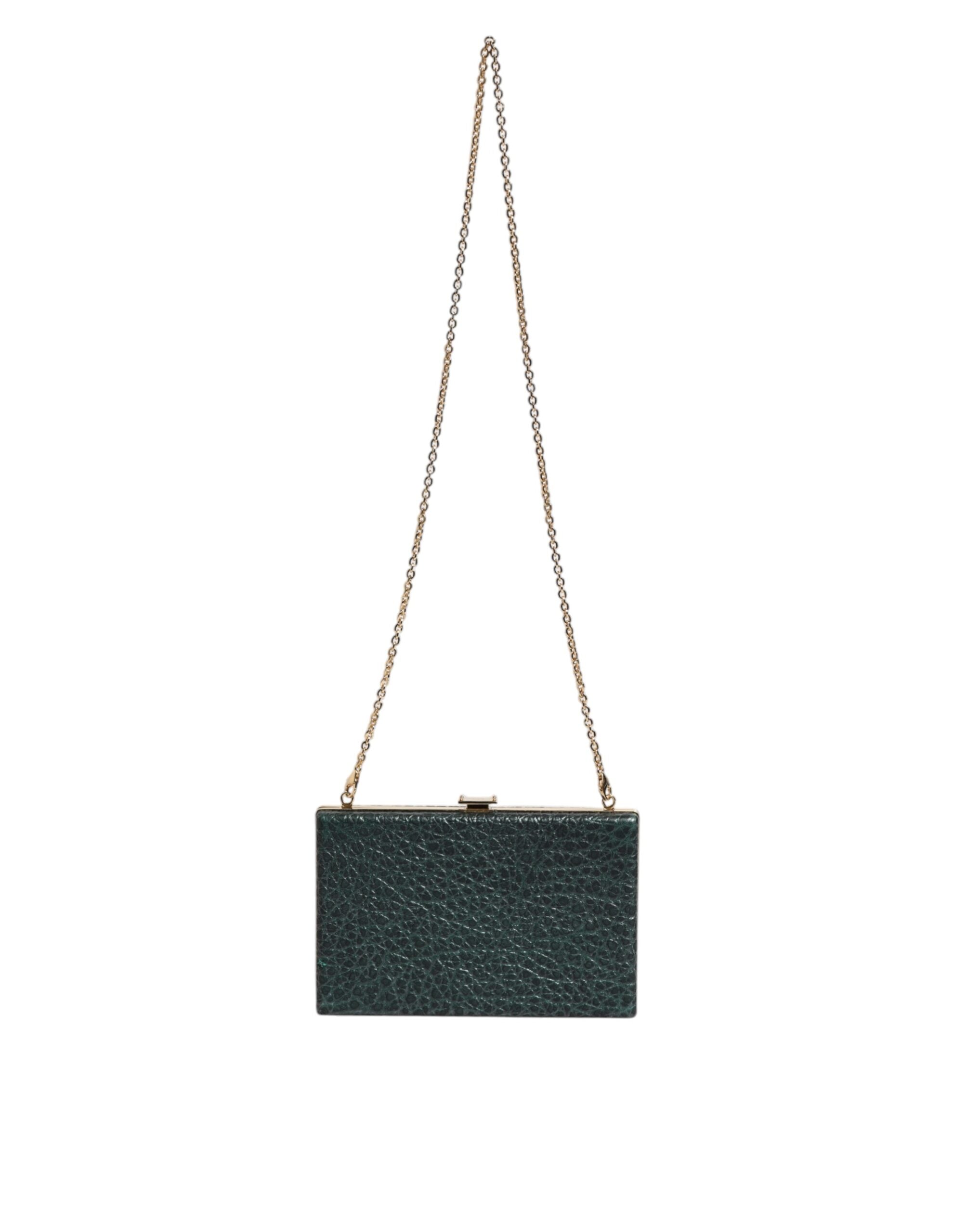 Black Leather Clutch Evening Crossbody Bag - ventzia