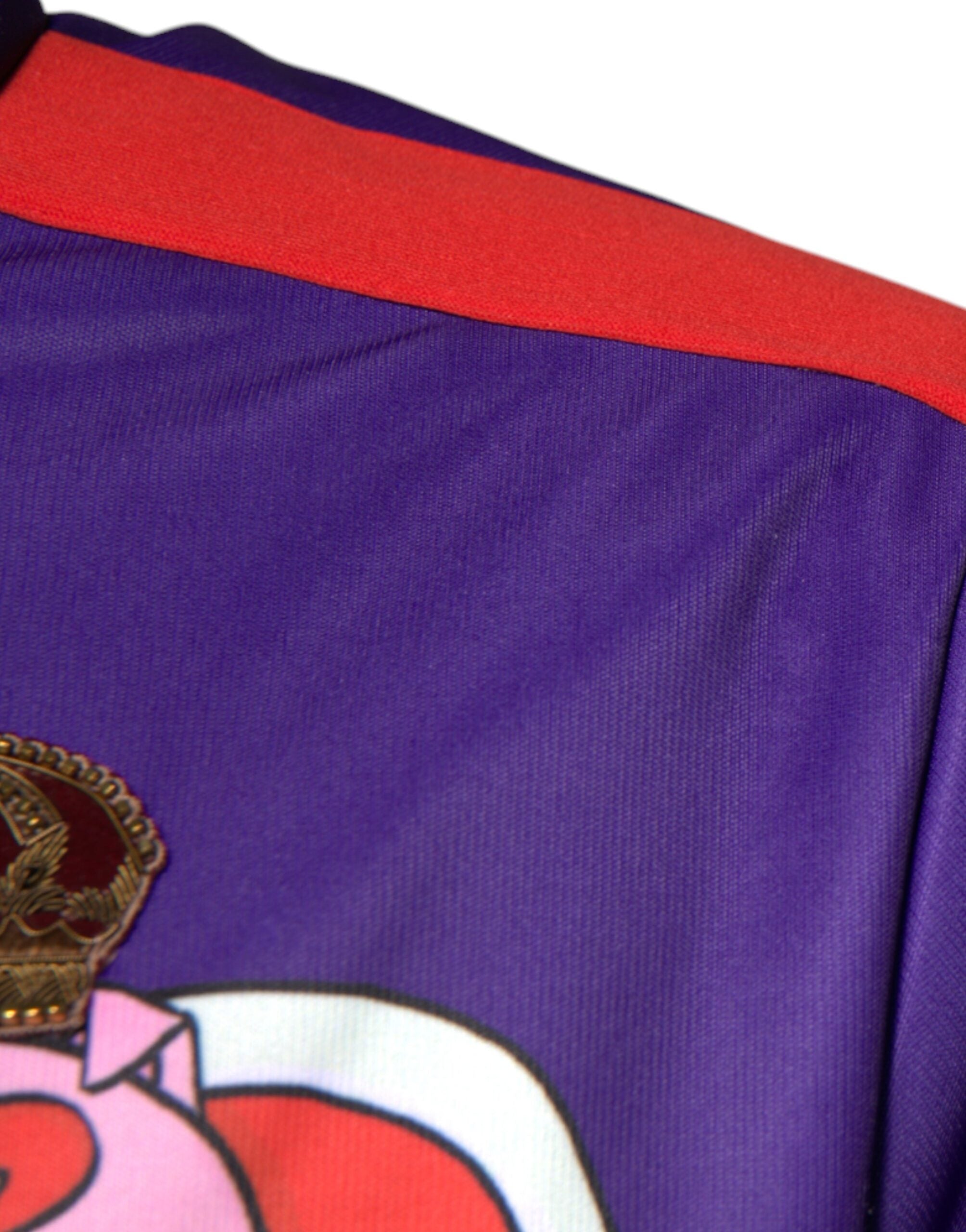 Purple Year Of The Pig Full Zip Bomber Sweater - ventzia