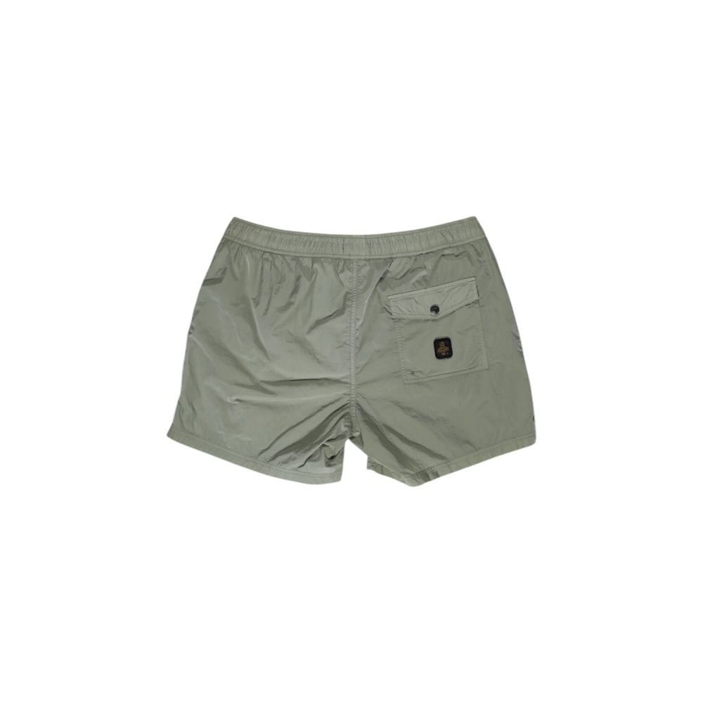 Green Nylon Swim Short