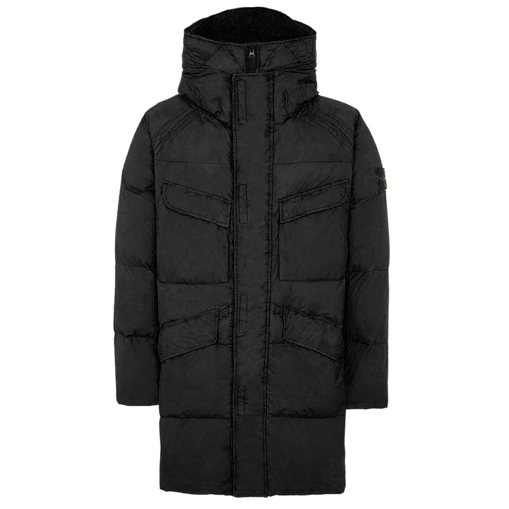 Black Nylon Jacket - ventzia