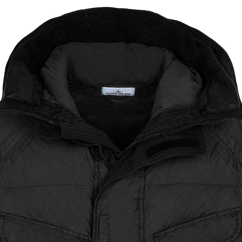 Black Nylon Jacket - ventzia