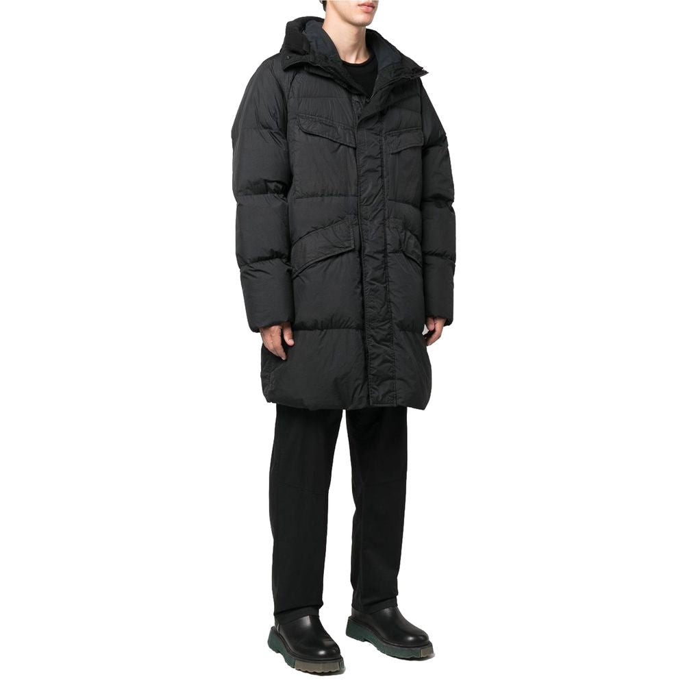 Black Nylon Jacket - ventzia