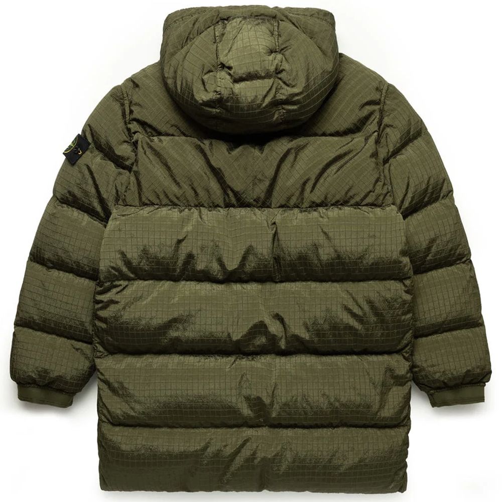 Green Nylon Jacket - ventzia