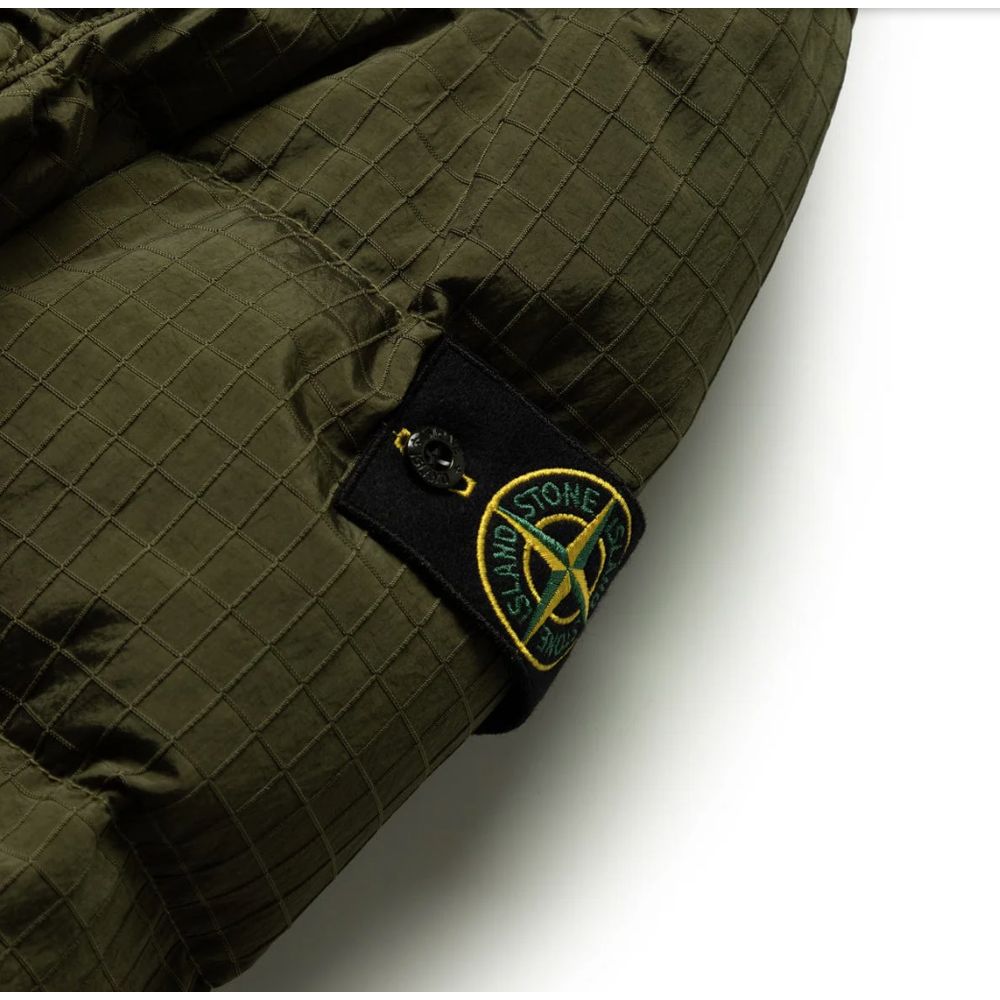 Green Nylon Jacket - ventzia