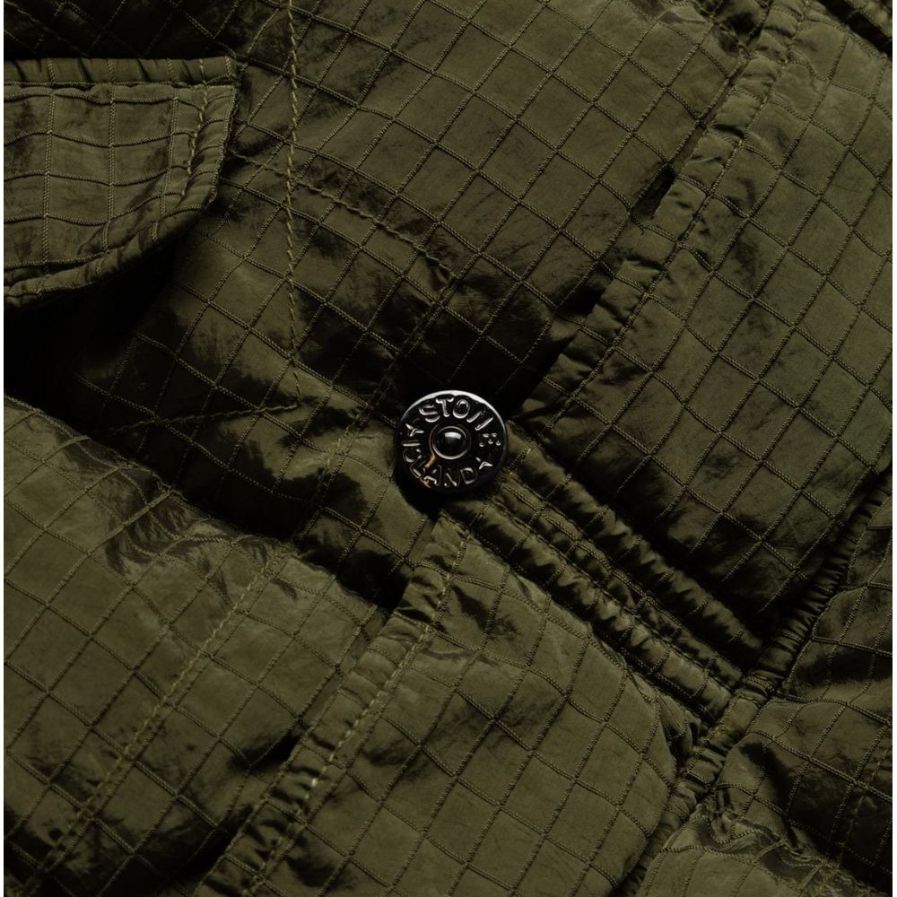 Green Nylon Jacket - ventzia
