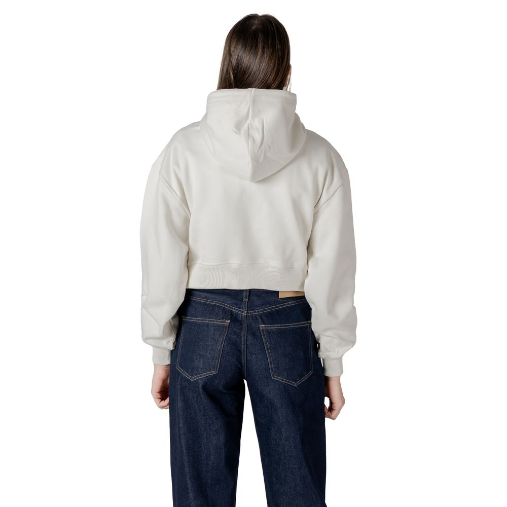 Cream Cotton Hoody