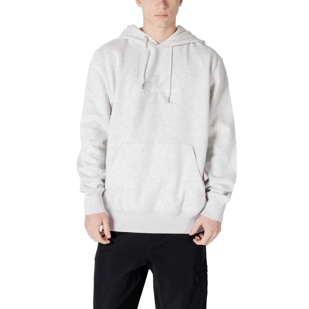 Gray Cotton Hoody - ventzia