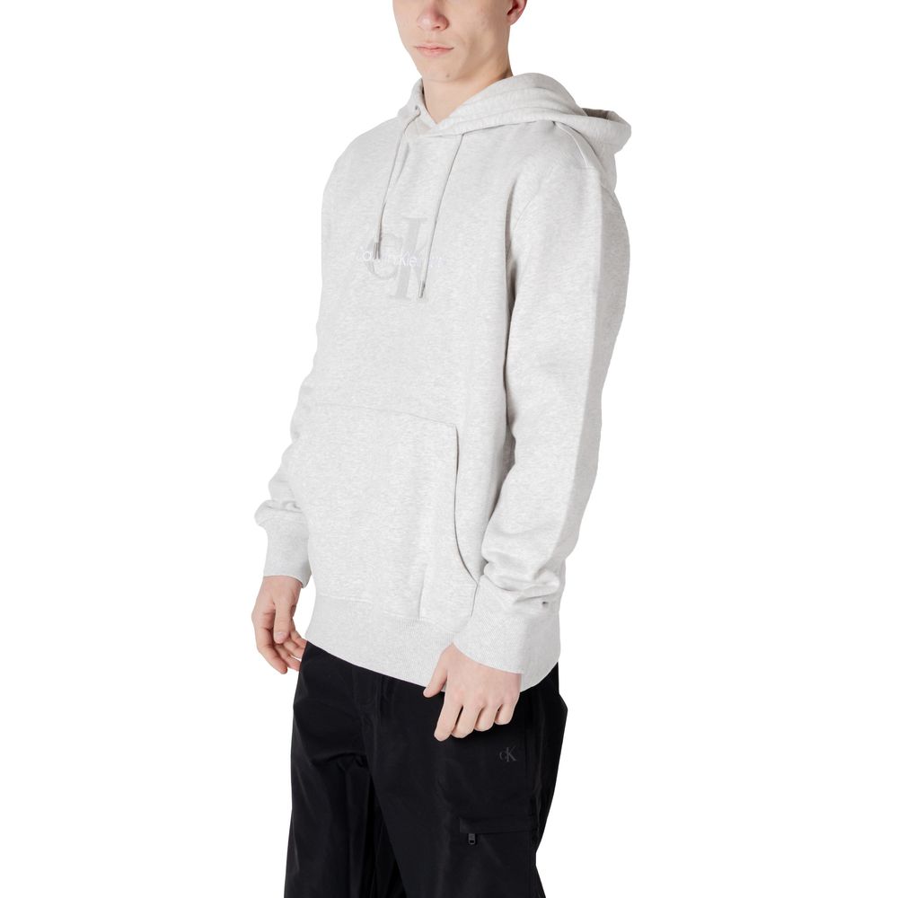Gray Cotton Hoody - ventzia