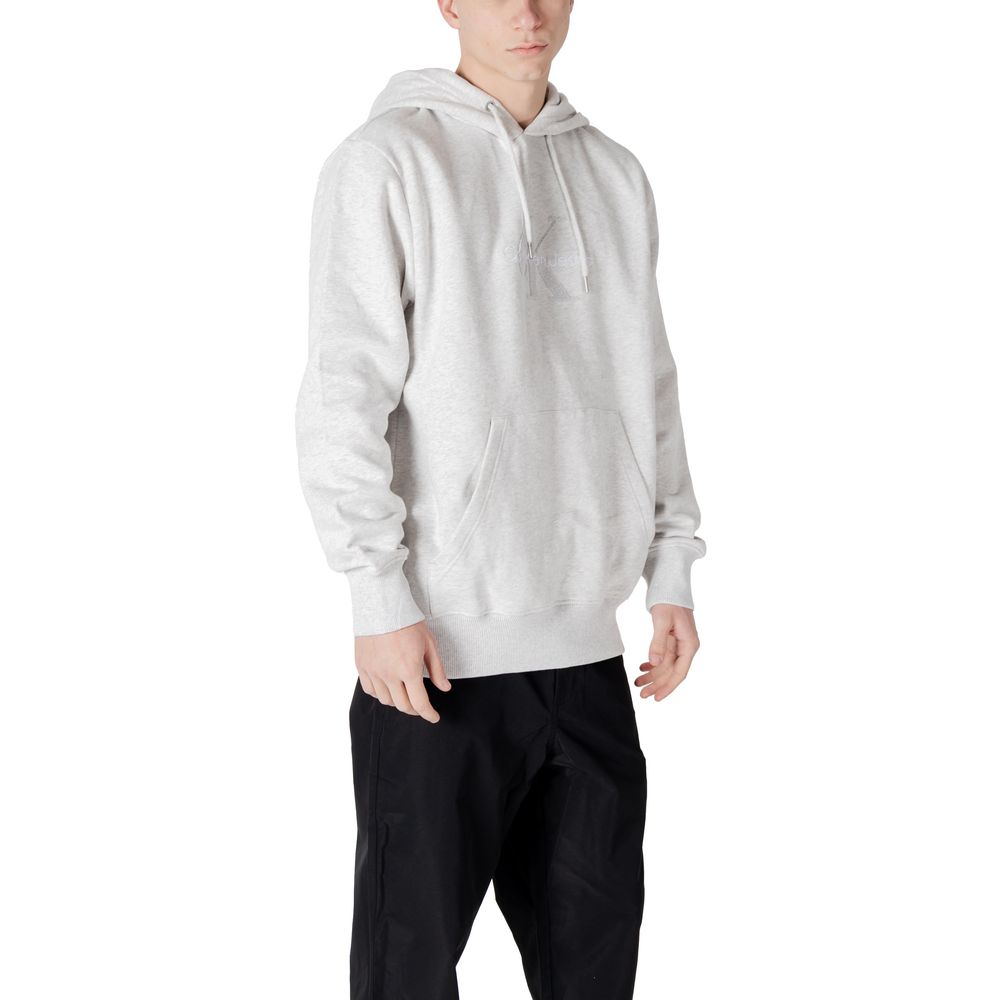 Gray Cotton Hoody - ventzia
