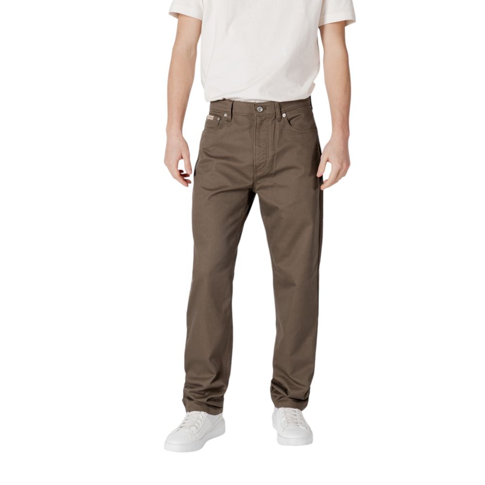 Green Cotton Pant - ventzia